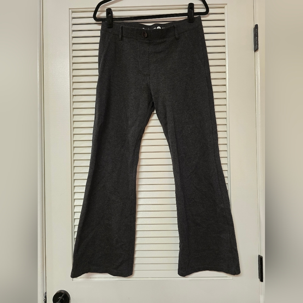 Betabrand - (S-Petite) Grey Classic Stretch Business Casual Office Pants